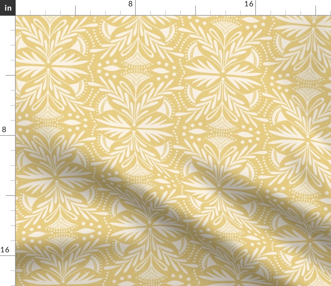 Lenox - Damask Buttercream Yellow