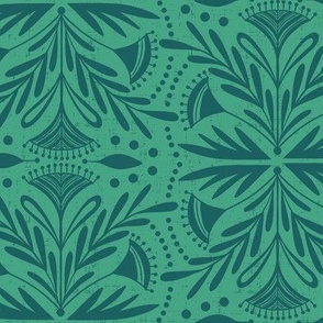 Lenox - Damask Green & Teal