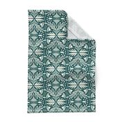 Lenox - Damask Dark Teal