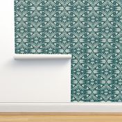 Lenox - Damask Dark Teal