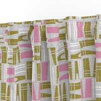 Cool-mid century modern barkcloth