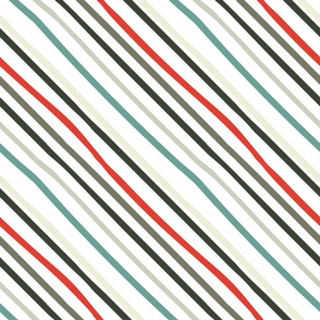 Diagonal Lines-Dave's Diner Palette