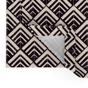 vintage tiles - black & ivory