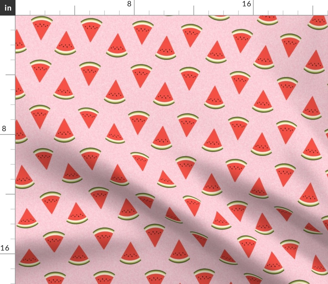 watermelon fruit fabric - fruit, fruits, melon, watermelons, red, summer, - pink