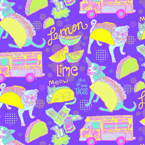 Let's Get Some Tacos! in Neon Purple