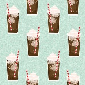 root beer float - cute ice cream soda, pop, root beer drinks, classic -mint