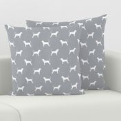 coonhound silhouette fabric - dog silhouette fabric, dog, dogs, pet, pet silhouette design