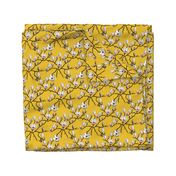  yellow floral, Magnolia, sunny yellow 