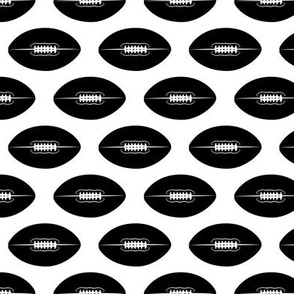 footballs (black)