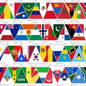 Flags of the World Maldives to South Africa
