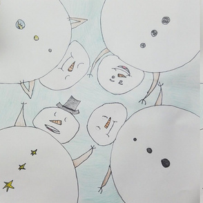 Snowman Huddle