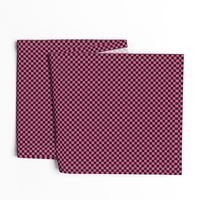 ★ CHECKER ★ Black and Pink – 1/3 inch / Collection : On fire -Burning Prints