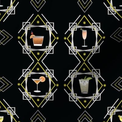 1920s Deco Cocktails