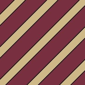 Florida State Seminoles Noles Garnet Gold Stripes Stripe