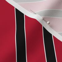 Georgia Bulldog Red Stripes Stripe