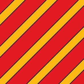 Louisville Cardinals Red Black Yellow Stripes Stripe