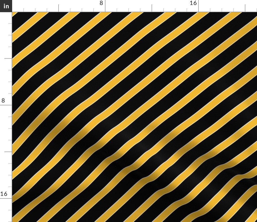 Missouri Tigers Black Gold Stripes Stripe