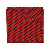 NC State Wolfpack Red Black Stripes Stripe