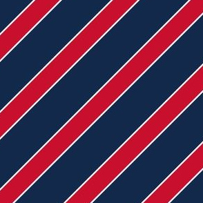 Ole Miss Rebels Red Navy Blue Stripes Stripe