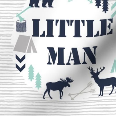 Little Man - 10" Square