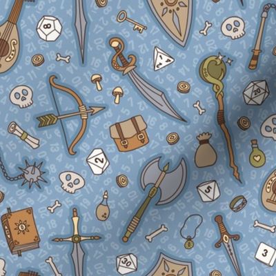 RPG Quest in Blue Naturals (Large Scale)