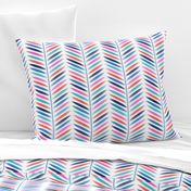 Laurel Leaf Herringbone Stripe Multi Color 