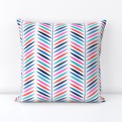 Laurel Leaf Herringbone Stripe Multi Color 