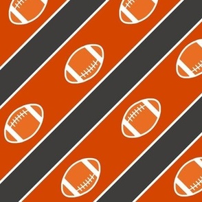 Football Stripes  Syracuse Orange