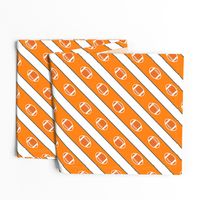 Football Stripes Tennessee Orange