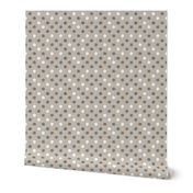 French linen polka dots