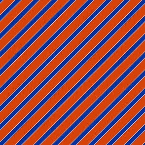 Boise Blue and Orange Stripes