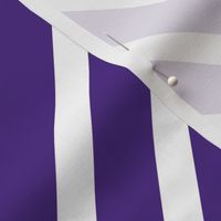 Northwestern Purple and White Stripes
