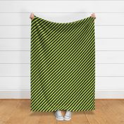 Oregon Green and Yellow Stripes
