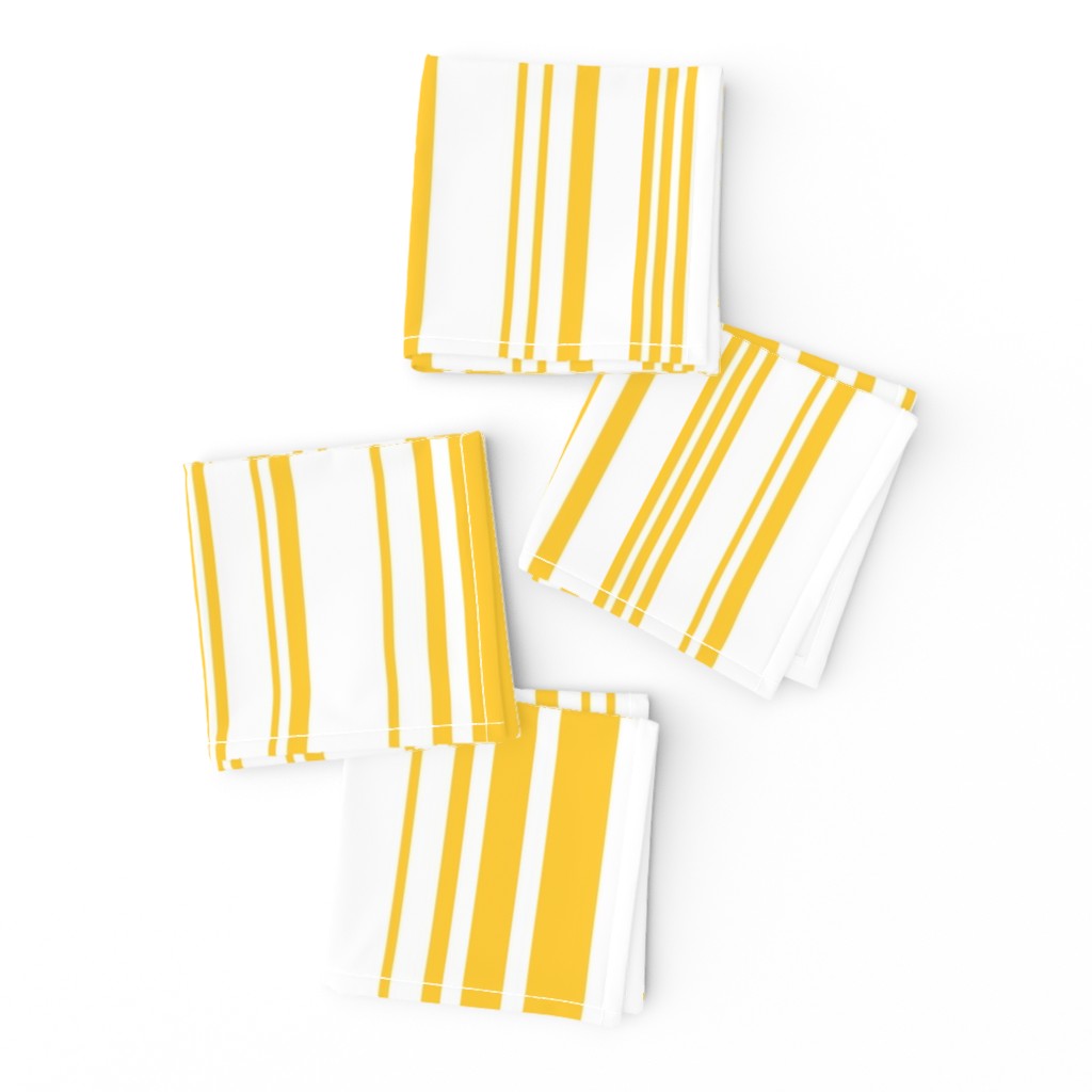Abigail Anne: Yellow and White Stripes