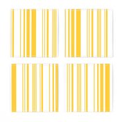 Abigail Anne: Yellow and White Stripes