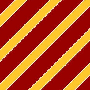 So California Red and Gold Stripes
