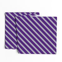 Texas Purple and Grey Stripes