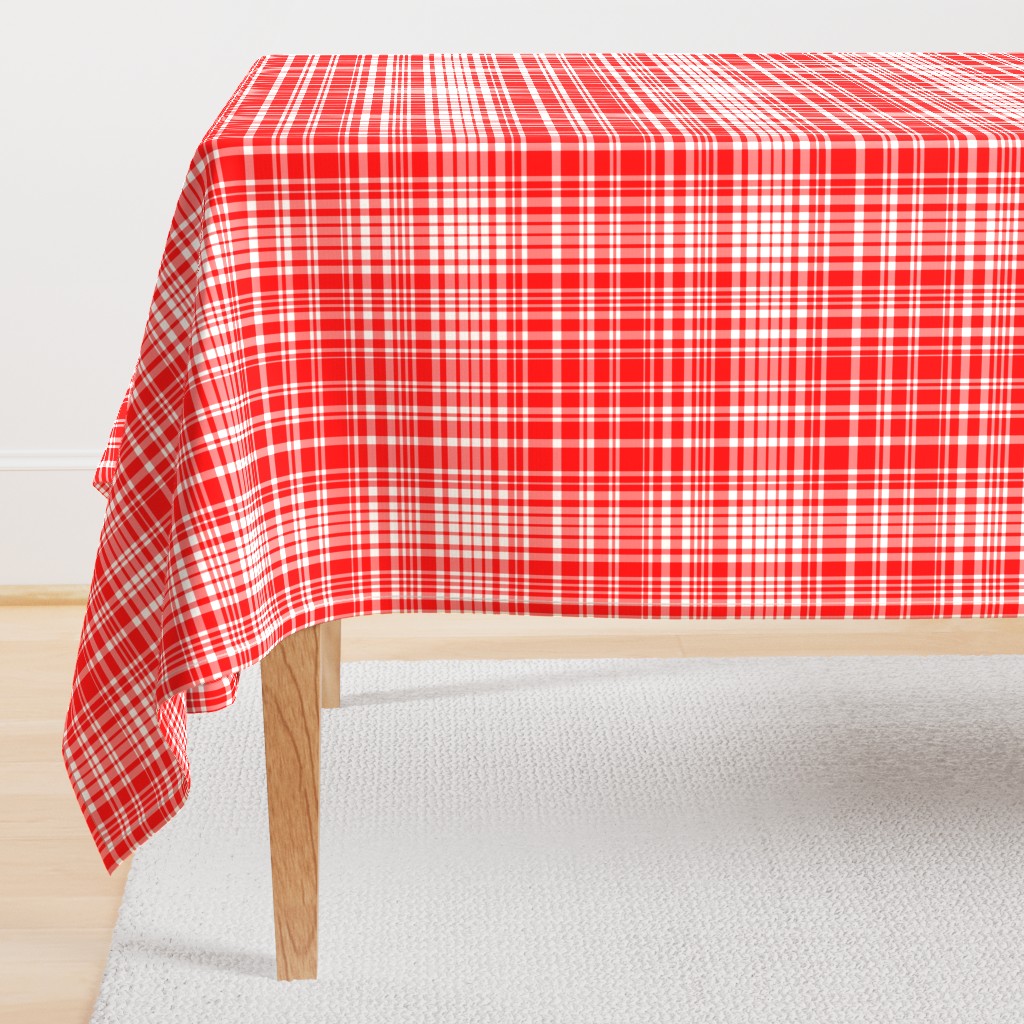 Abigail  Anne: Brighter Red Plaid