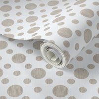 French linen bubbles - Antique White