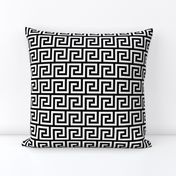 2" Greek Key Pattern | Black and White Collection