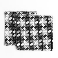 2" Greek Key Pattern | Black and White Collection