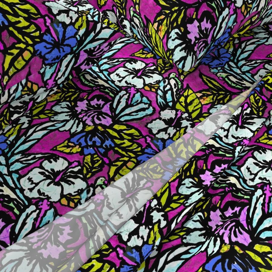 Tropical Batik-violet