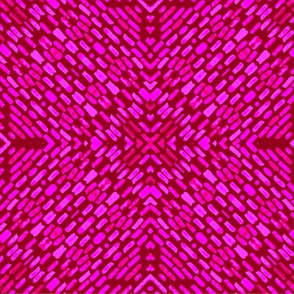 Woven Textured red and pink abstract