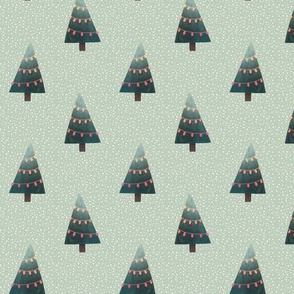 Christmas Trees - Holiday Fabric