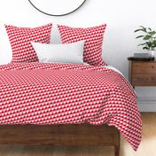 valentines houndstooth white full size