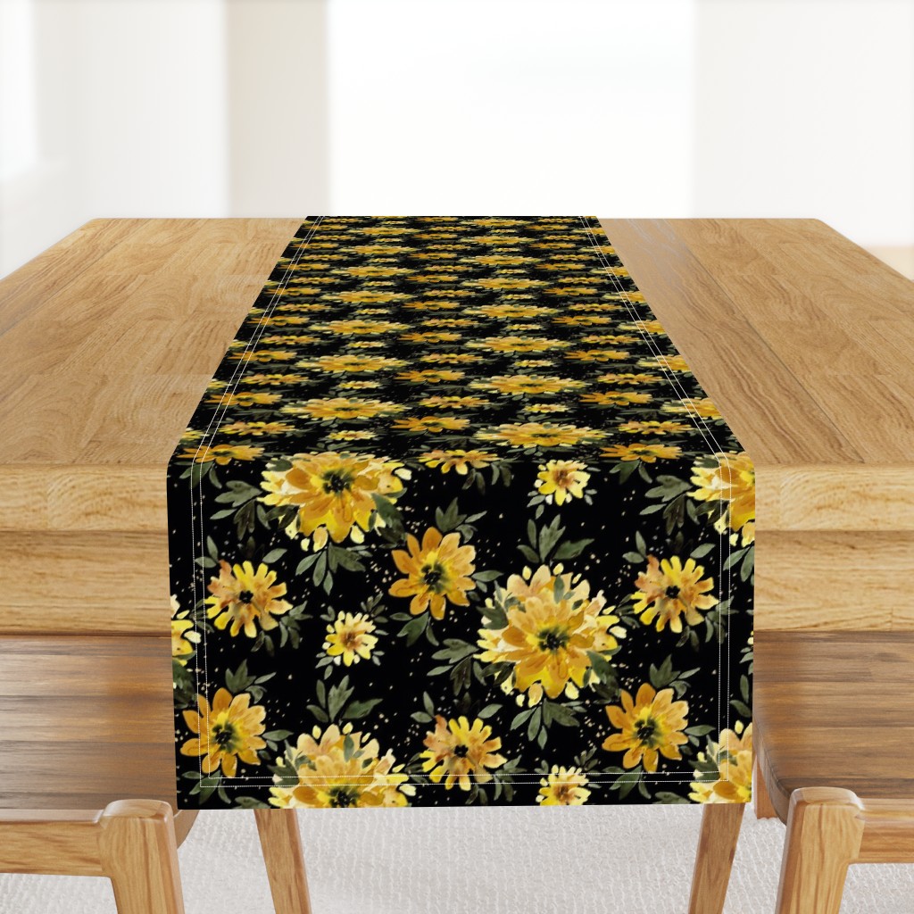 Sunflower Sprinkle black