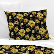 Sunflower Sprinkle black