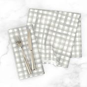 watercolor plaid-soft gray sage