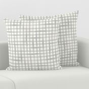 watercolor plaid-soft gray sage