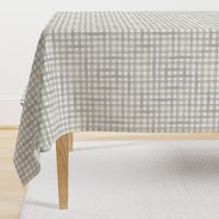 watercolor plaid-soft gray sage